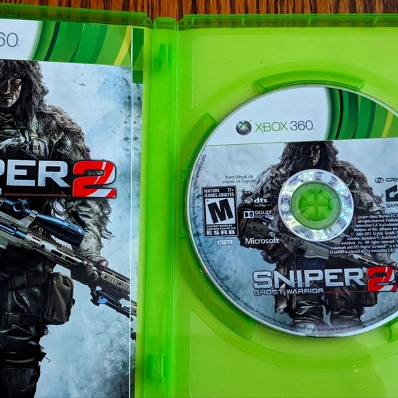Sniper 2 Ghost Warrior | XBOX 360 Game | CIB - Picture 2 of 3